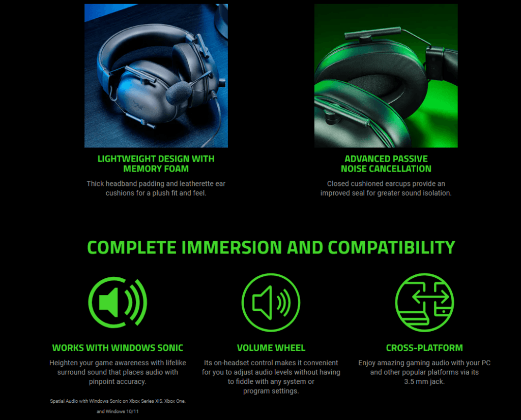 Razer BlackShark V2 X for Xbox – תמונה 2 מתוך 3