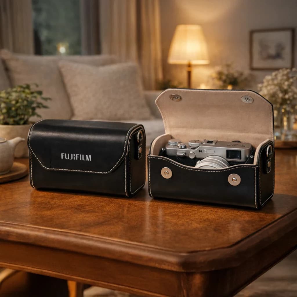 תיק למצלמה FUJIFILM X100VI - דמוי עור – תמונה 3 מתוך 3