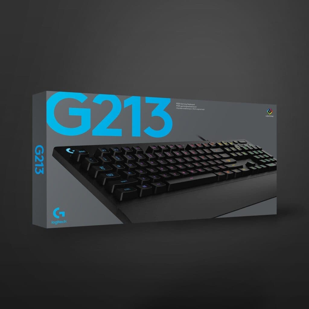 מקלדת LOGI G - 213 גיימינג מקצועית – תמונה 3 מתוך 3