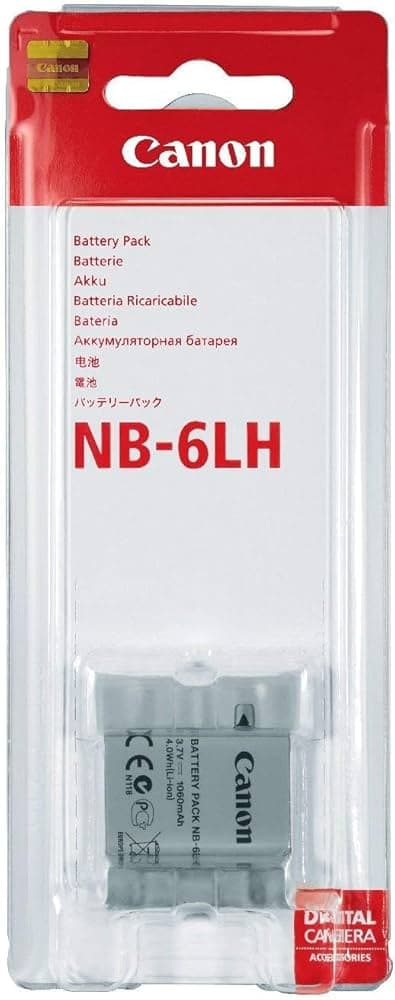 סוללה NB-6LH ל-Canon PowerShot | פוטו גדי – תמונה 2 מתוך 3