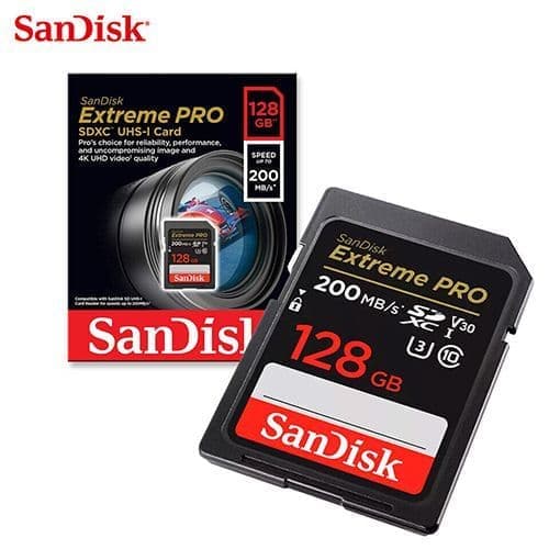 SD SanDisk Extreme PRO 128GB