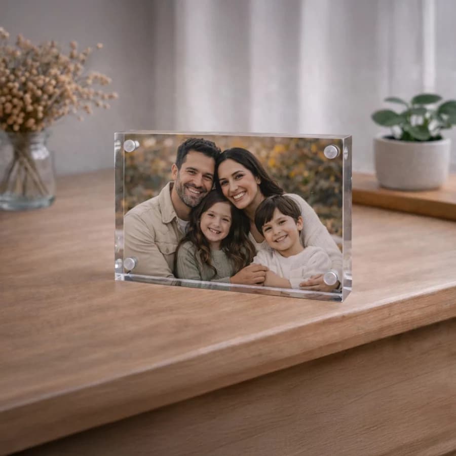בלוק אקרילי מגנטי פרימיום 10X15 ס"מ