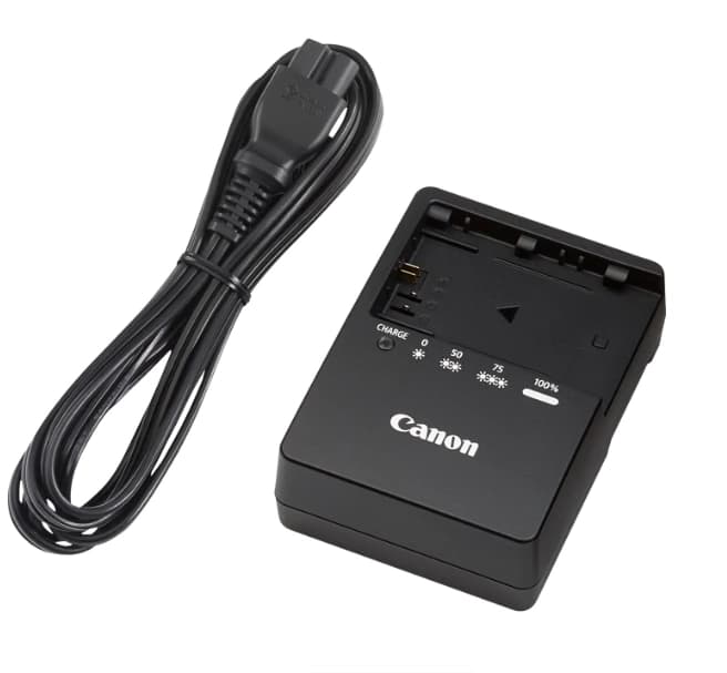מטען מקורי Canon LC-E6E לסוללות מבית Canon שנה אחריות יבואן הרשמי