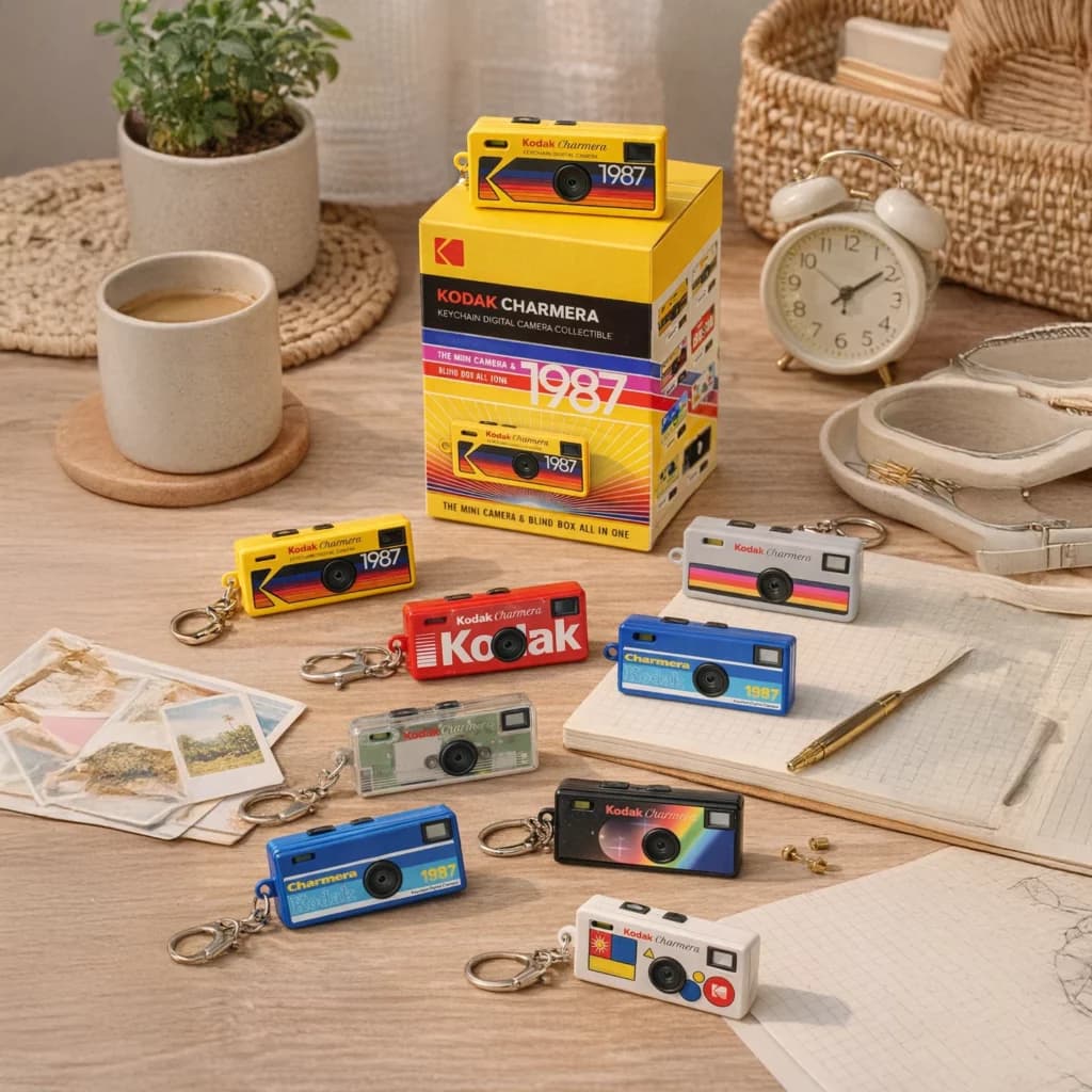 Kodak Charmera מצלמה דיגיטלית רטרו מיני