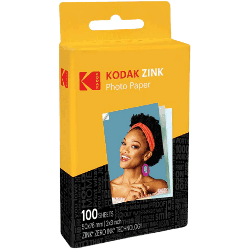 דפי צילום Kodak ZINK (חבילה של 100 )