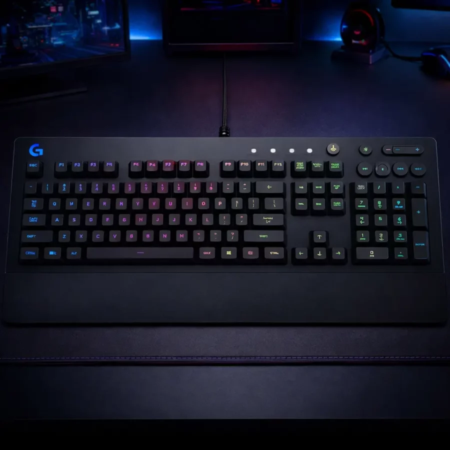 מקלדת גיימינג Logitech G213 Prodigy RGB | עמידה בנוזלים וביצועי עילית