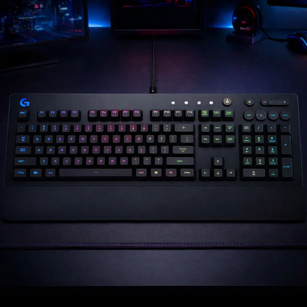 מקלדת גיימינג Logitech G213 Prodigy RGB | עמידה בנוזלים וביצועי עילית