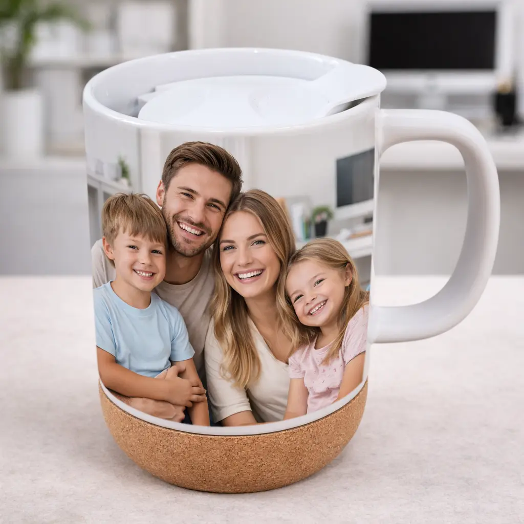 ספל ונוס בעיצוב אישי עם תחתית שעם יוקרתית