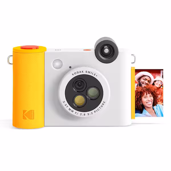 מצלמת פיתוח מיידי Kodak Smile Plus לבן
